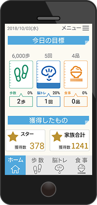家族全員のスターを集めて豪華な商品をGET!